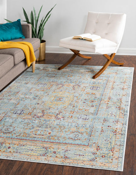 Lagoon Luxe Collection Area Rug -  Seahorse