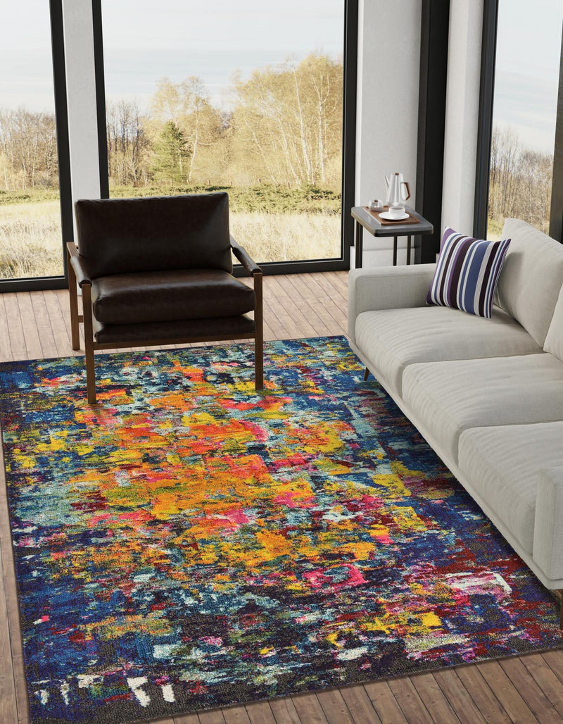 Marrakesh Elegance Collection Area Rug -  Larache Rectangle Multi  lifestyle 2