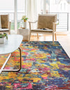 Marrakesh Elegance Collection Area Rug -  Larache Rectangle Multi  lifestyle 6