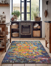 Marrakesh Elegance Collection Area Rug -  Larache Rectangle Multi  lifestyle 10