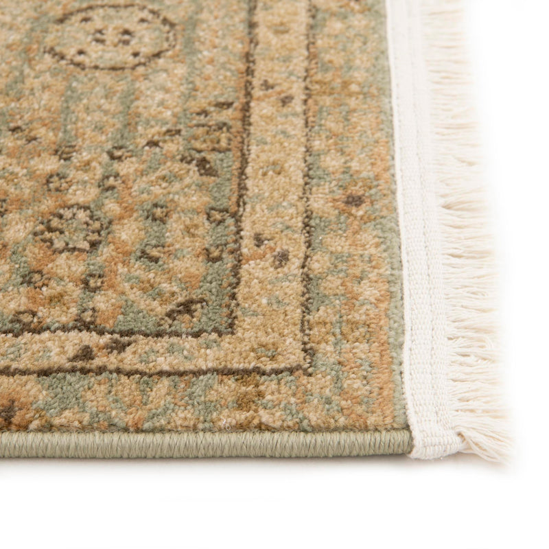 Ottoman Elegance Collection Area Rug - Sultan Rectangle Light Green  lifestyle 45