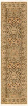 Ottoman Elegance Collection Area Rug - Sultan Runner Light Green  lifestyle 34