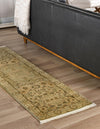 Ottoman Elegance Collection Area Rug - Sultan Runner Light Green  lifestyle 38