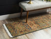 Ottoman Elegance Collection Area Rug - Sultan Runner Blue  lifestyle 45