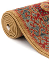 Ottoman Elegance Collection Area Rug -  Cappadocia Round Red  lifestyle 82