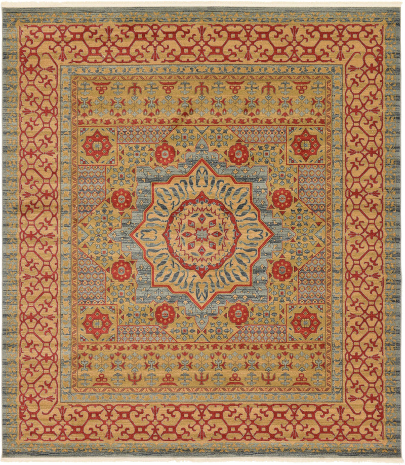 Ottoman Elegance Collection Area Rug -  Cappadocia Rectangle Light Blue  lifestyle 2