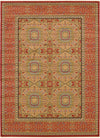 Ottoman Elegance Collection Area Rug -  Galata Rectangle Red Main