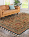 Ottoman Elegance Collection Area Rug -  Galata Rectangle Blue  lifestyle 4