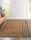 Ottoman Elegance Collection Area Rug -  Galata Rectangle Blue  lifestyle 6