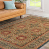 Ottoman Elegance Collection Area Rug -  Galata Rectangle Blue  lifestyle 25