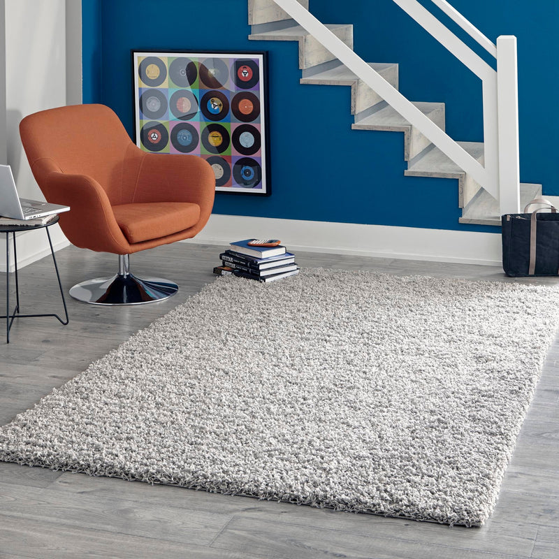 Plush Oasis Collection Area Rug - Serenity (Cloud Gray) Rectangle Cloud Gray  lifestyle 34