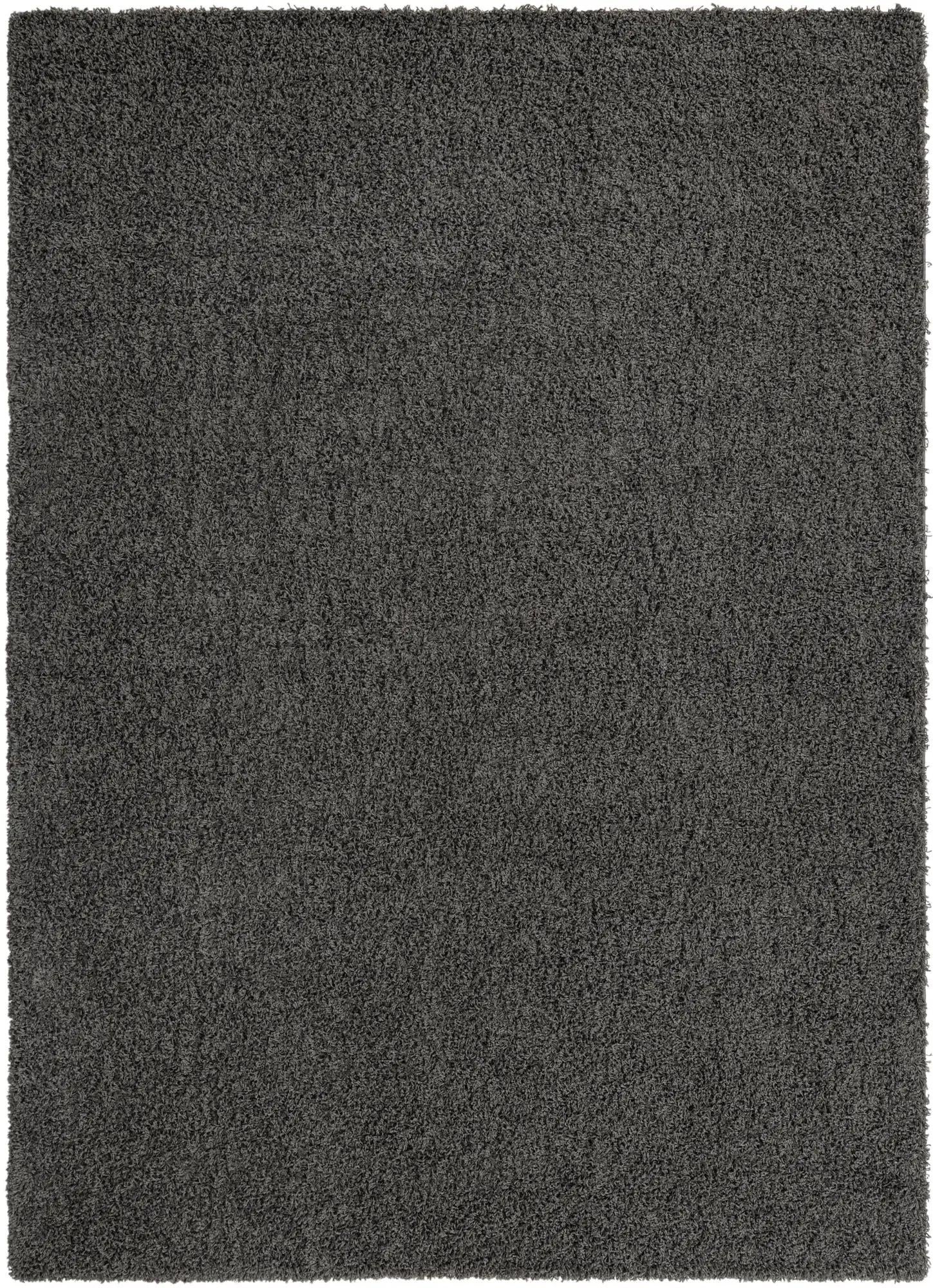 Plush Oasis Collection Area Rug - Serenity (Graphite Gray)