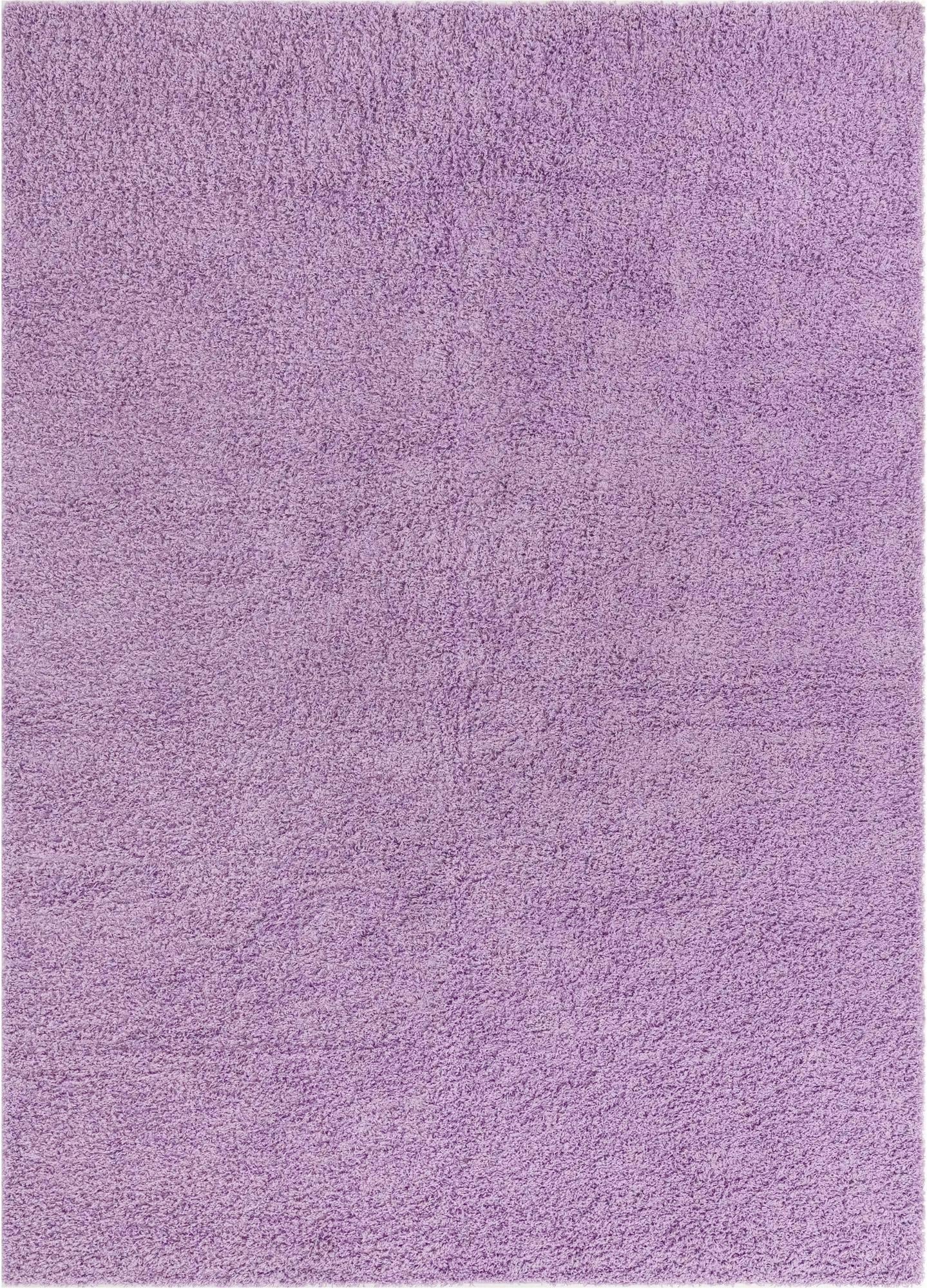 Plush Oasis Collection Area Rug - Serenity (Lilac)