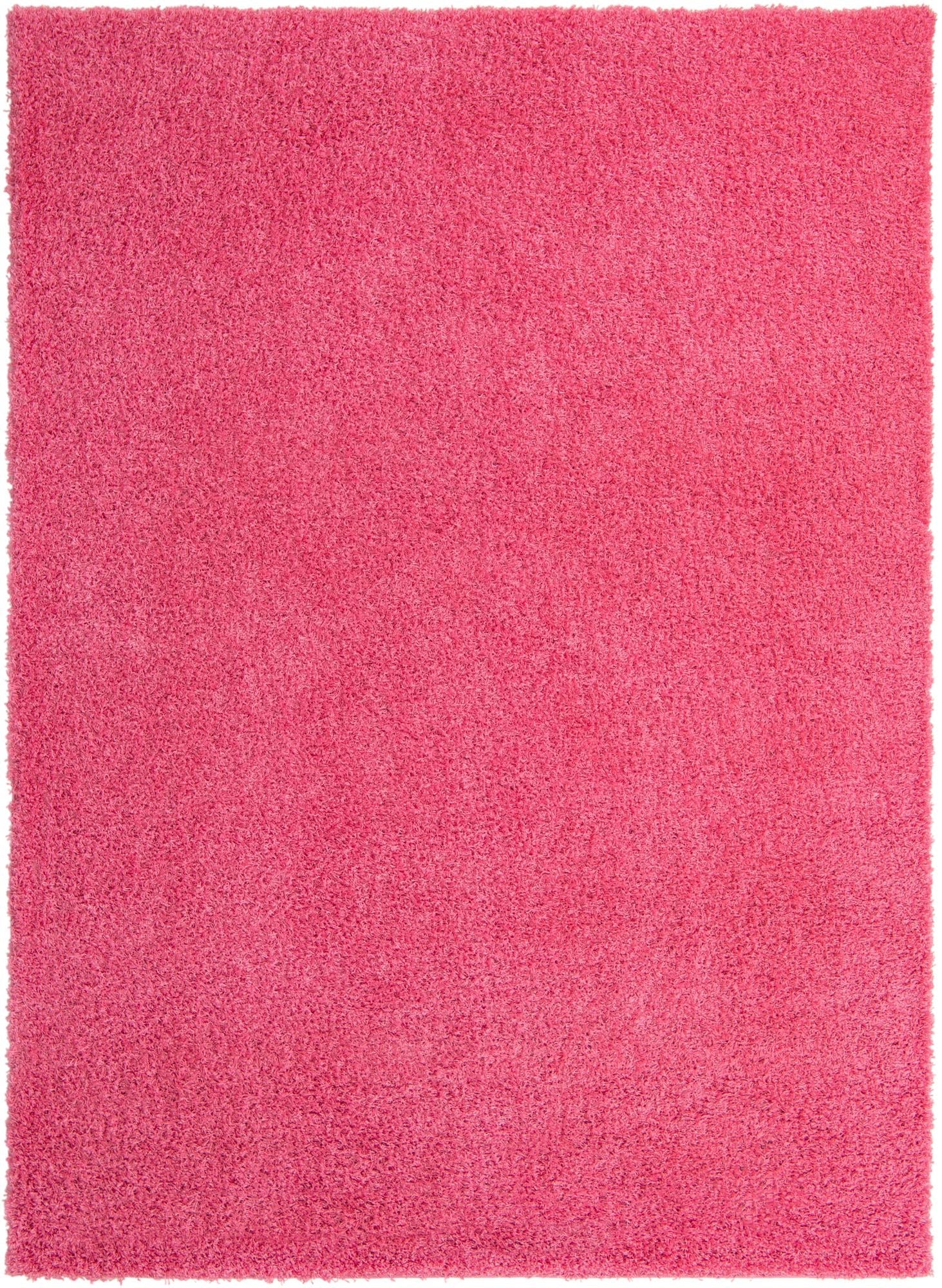 Plush Oasis Collection Area Rug - Serenity (Taffy Pink)