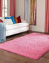 Plush Oasis Collection Area Rug - Serenity (Taffy Pink)