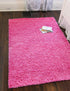 Plush Oasis Collection Area Rug - Serenity (Taffy Pink)