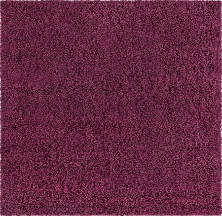 Plush Oasis Collection Area Rug - Serenity (Eggplant Purple)