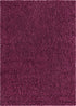 Plush Oasis Collection Area Rug - Serenity (Eggplant Purple)