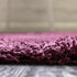 Plush Oasis Collection Area Rug - Serenity (Eggplant Purple)