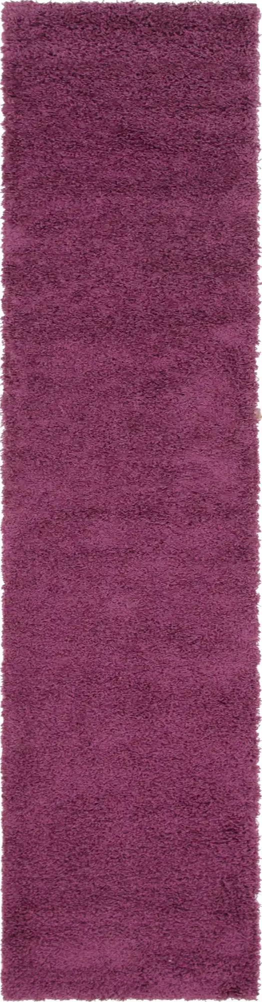 Plush Oasis Collection Area Rug - Serenity (Eggplant Purple)