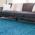 Plush Oasis Collection Area Rug - Serenity (Turquoise)