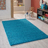 Plush Oasis Collection Area Rug - Serenity (Turquoise) Rectangle Turquoise  lifestyle 9