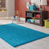 Plush Oasis Collection Area Rug - Serenity (Turquoise)