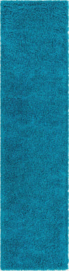 Plush Oasis Collection Area Rug - Serenity (Turquoise) Runner Turquoise Main