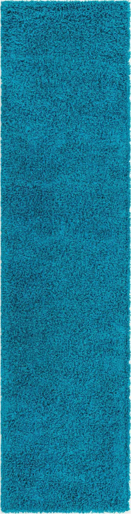 Plush Oasis Collection Area Rug - Serenity (Turquoise)