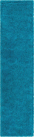 Plush Oasis Collection Area Rug - Serenity (Turquoise)