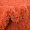 Plush Oasis Collection Area Rug - Serenity (Tiger Orange) Square Tiger Orange  lifestyle 8