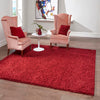 Plush Oasis Collection Area Rug - Serenity (Cherry Red) Square Cherry Red  lifestyle 19