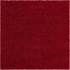 Plush Oasis Collection Area Rug - Serenity (Cherry Red) Square Cherry Red Main