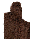 Plush Oasis Collection Area Rug - Serenity (Chocolate Brown) Square Chocolate Brown  lifestyle 47