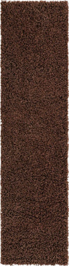 Plush Oasis Collection Area Rug - Serenity (Chocolate Brown) Runner Chocolate Brown Main