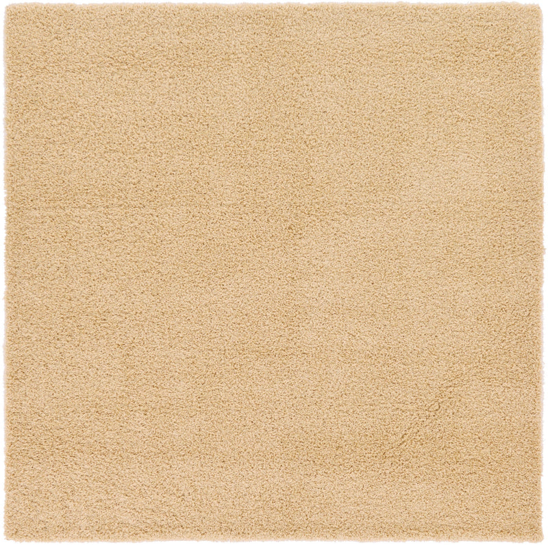 Plush Oasis Collection Area Rug - Serenity (Khaki) Square Khaki Main