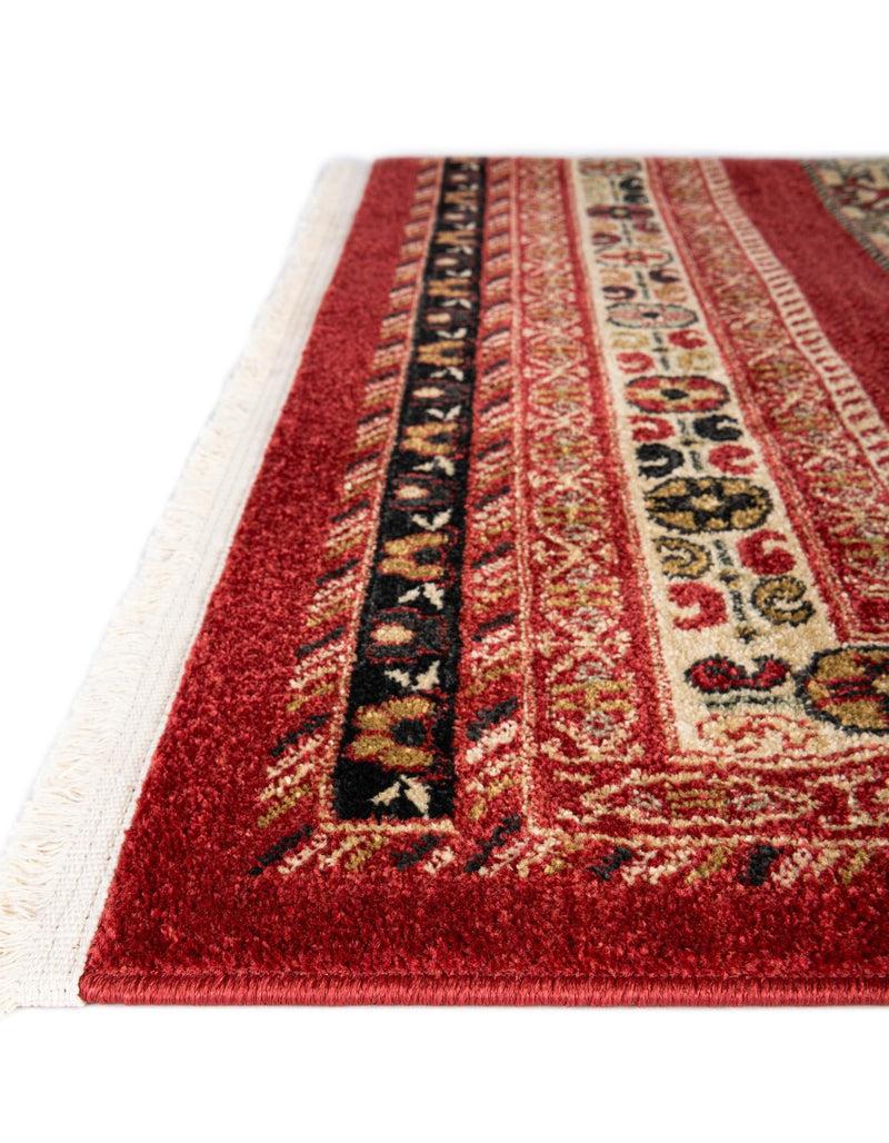 Zagros Oasis Collection Area Rug -  Khorramabad Square Rust Red  lifestyle 88