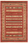 Zagros Oasis Collection Area Rug -  Khorramabad Rectangle Rust Red  lifestyle 3