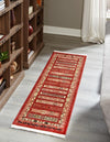 Zagros Oasis Collection Area Rug -  Khorramabad Runner Rust Red  lifestyle 51