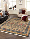 Chelsea Elegance Collection Area Rug -  Brompton (Navy Blue) Square Navy Blue  lifestyle 16