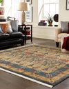 Chelsea Elegance Collection Area Rug -  Brompton (Navy Blue) Square Navy Blue  lifestyle 21