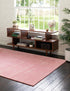 Tonal Oasis Collection Area Rug -  Lenox (Pink)