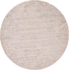 Heritage Retreat Collection Area Rug -  Homestead Round Gray  lifestyle 30