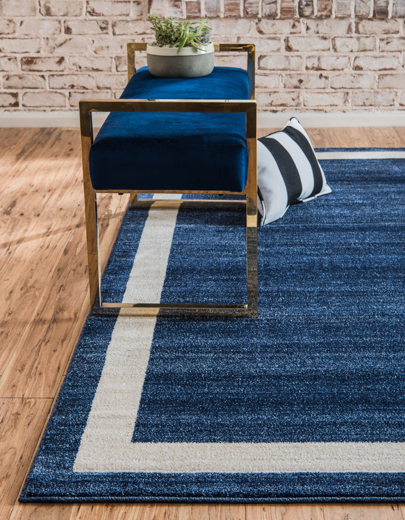 Studio Haven Collection Area Rug -  Alcove (Navy Blue) Rectangle Navy Blue  lifestyle 3