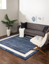 Studio Haven Collection Area Rug -  Alcove (Navy Blue)