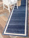 Studio Haven Collection Area Rug -  Alcove (Navy Blue) Runner Navy Blue  lifestyle 25