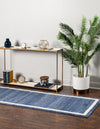 Studio Haven Collection Area Rug -  Alcove (Navy Blue) Runner Navy Blue  lifestyle 29