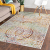 Venetian Elegance Collection Area Rug - Murano Rectangle Ivory  lifestyle 11