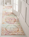 Venetian Elegance Collection Area Rug - Murano Runner Ivory  lifestyle 16