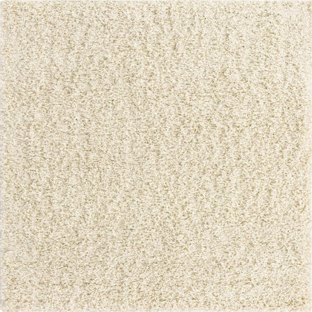 Plush Oasis Collection Area Rug - Serenity (Pure Ivory)